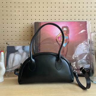 Half-moon shoulder bag
