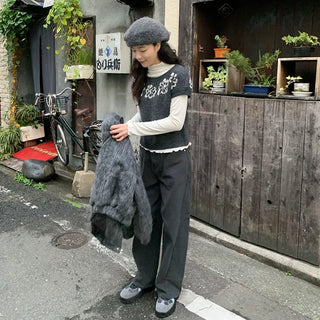 [Fleece-lined] Daily Cotton Pants