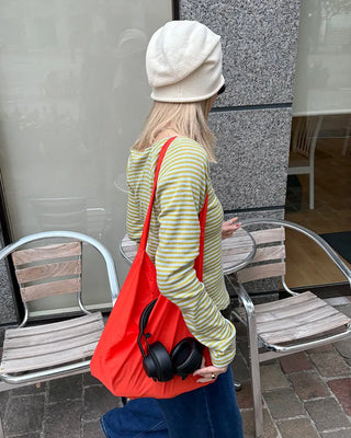 One-shoulder cotton bag