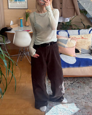 Suede 3cm belt