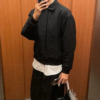 Placket Oversized Jacket