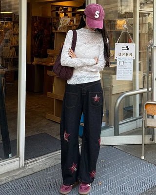 Checked Shirring Shoulder Bag