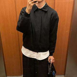 Placket Oversized Jacket