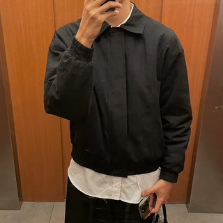 Placket Oversized Jacket