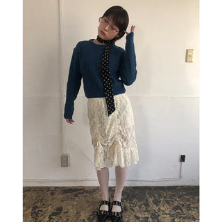 Basic Cable Knit Round