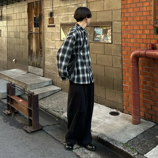 (Unisex) Ombre Check Shirt