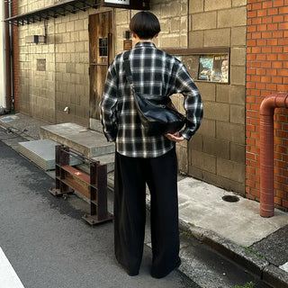 (Unisex) Ombre Check Shirt