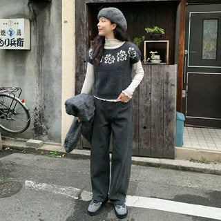 [Fleece-lined] Daily Cotton Pants