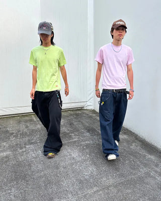 (ORIGINAL) Block Logo Basic Half T-Shirt