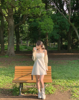 Linen camisole dress
