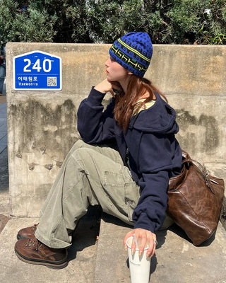 Double-zip hooded parka