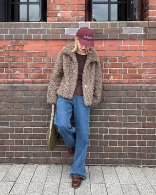 Round neck simple long T-shirt