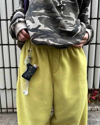 (Unisex) Belt Loop Fleece Jogger Pants