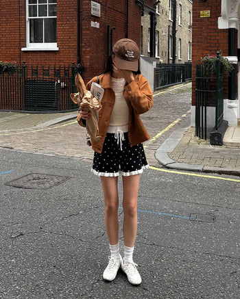 Suede color pocket point jacket