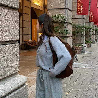 Belt Brown Tote Bag