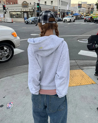 (ORIGINAL) Oversized Double Zip Hoodie (Fleece Lined)