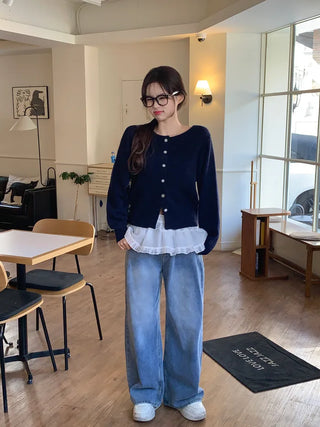 Daily knit cardigan