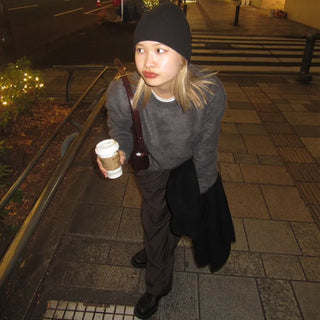 Basic knit hat