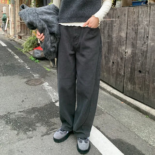 [Fleece-lined] Daily Cotton Pants