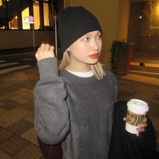 Basic knit hat