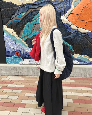 Basic round neck knit
