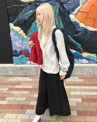 Basic round neck knit