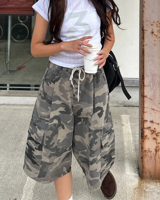 3 French Sleeve Cropped T-Shirt