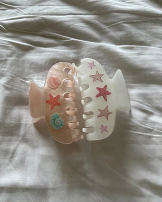 Marine Point Round Hair Clip