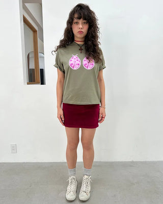 (ORIGINAL) Double Ladybird Half-Sleeve T-Shirt