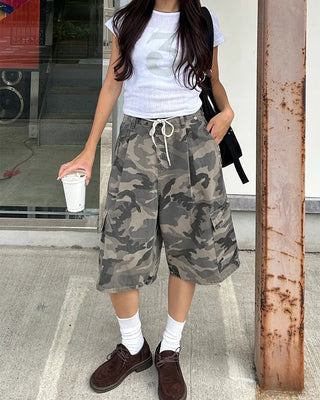 3 French Sleeve Cropped T-Shirt