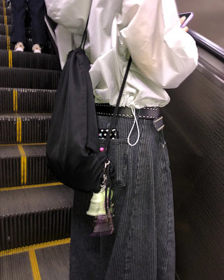 See-through semi-cropped windbreaker