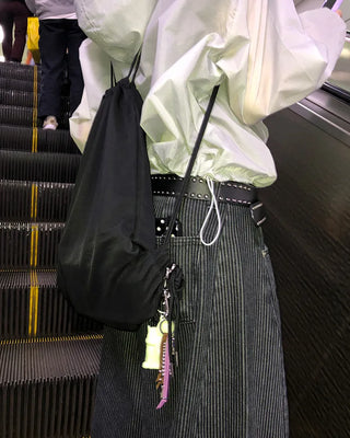 See-through semi-cropped windbreaker