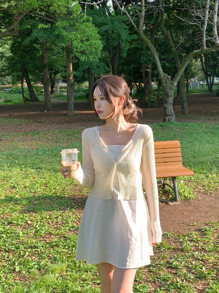 Linen camisole dress