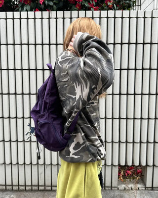 Drawstring Point Multi-Pocket Backpack
