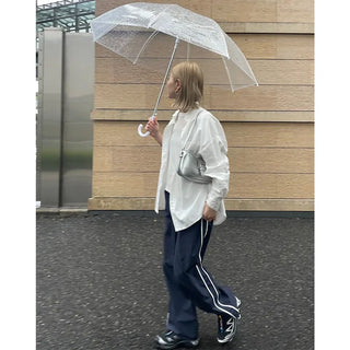 Spring Nylon Bicolor Pants