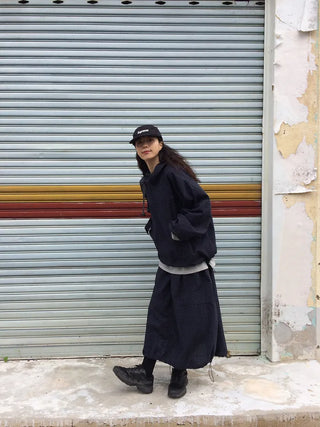 Hooded String Mountain Parka