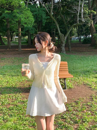 Linen camisole dress
