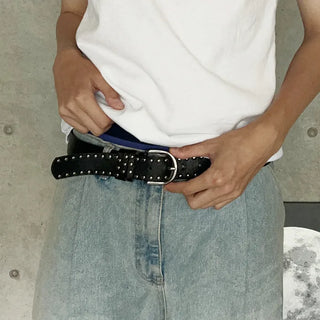 Two-line stud belt