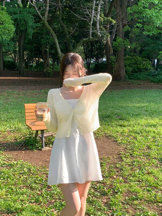 Linen camisole dress