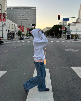 (ORIGINAL) Oversized Double Zip Hoodie (Fleece Lined)