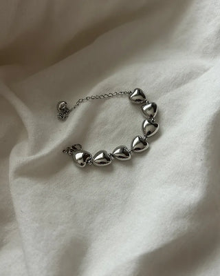 Heart Chain Bracelet