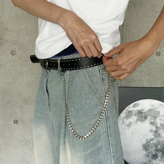 Two-line stud belt