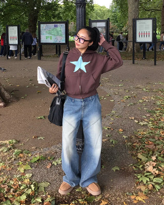 [3rd Re-release] (ORIGINAL) Star Patch Number Hoodie