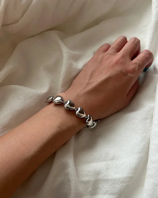 Heart Chain Bracelet