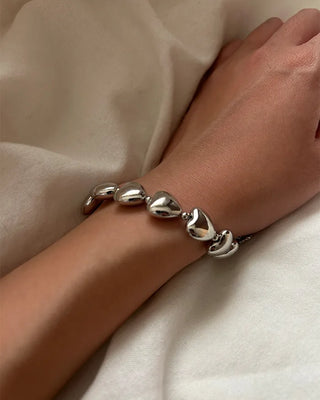 Heart Chain Bracelet
