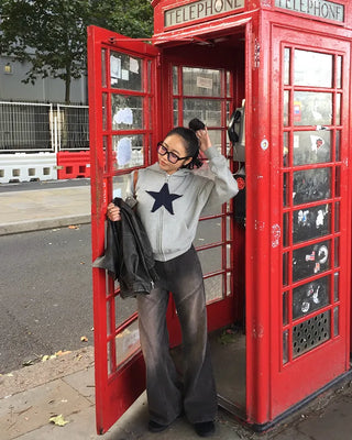 [3rd Re-release] (ORIGINAL) Star Patch Number Hoodie