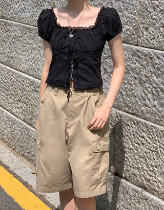 Pocket cargo pants (2 colors)