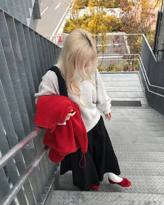 Basic round neck knit