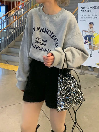 Sequined mini bag