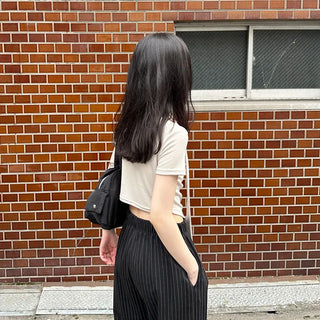 Choker & Shirred T-shirt Set